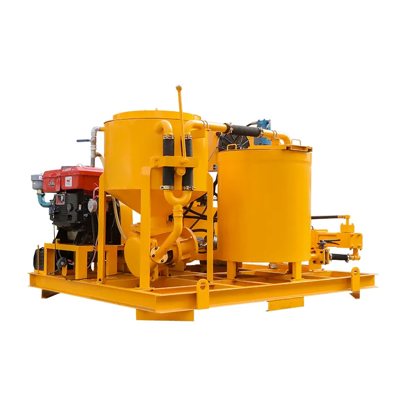 China injection grouting mixing plant for soil compaction, foundation and micropile