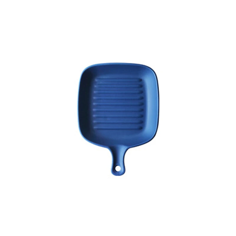 ceramic baking dish oven barbecue tray home baking tray ceramic with handle