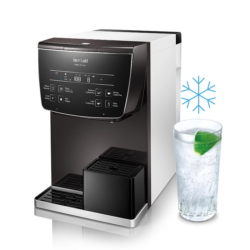Desktop Hot Cold Compressor Water Dispenser, UV Water Purifier, Coffee, Pou Water Cooler Machine