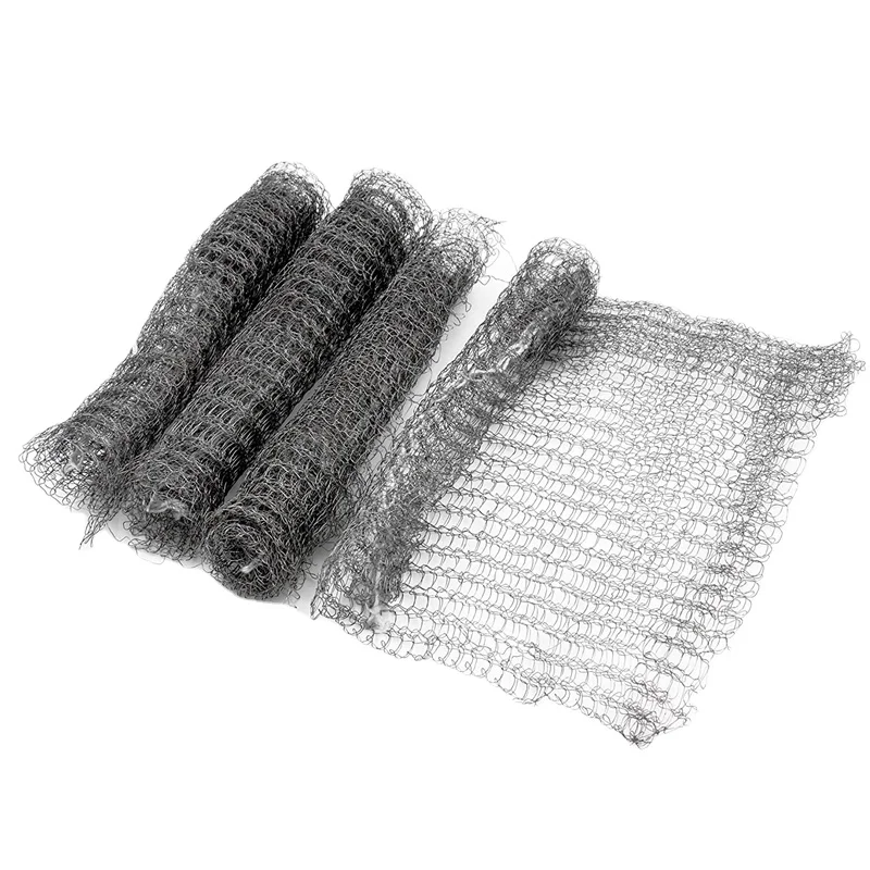 stainless steel knitted wire mesh basket Root Guard Speed Basket  5 gallon metal gopher baskets