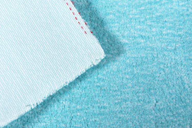 Green white polyester Roller brush velvet fabric Woven paint brush fabric