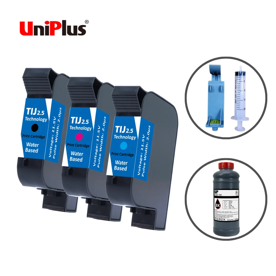 Strict Quality Control Tij2.5 Thermal Ink Jet Cartridge For Carton Metal Plastic Printing