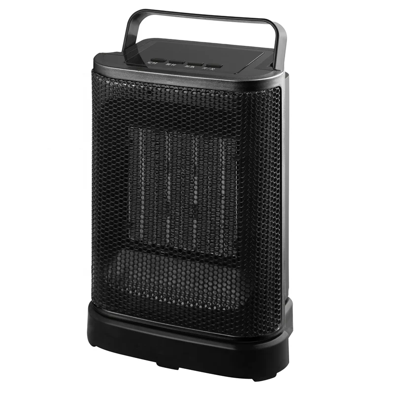 Tower 1500w Small Portable mini space Household Tip Over Protection small portable Oscillating Ceramic PTC Electric Fan Heater