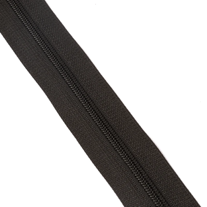 OEM Black Hot Sealed Hot Press Zipper Waterproof Heavy Duty No 5 Tpu Waterproof Zipper Roll