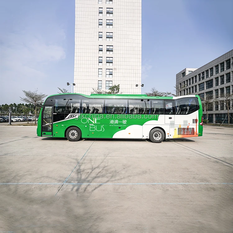 12m 50 seater diesel tourist Coach Bus with Toilet 60 seater luxury manual automatic tour coach bus for sale