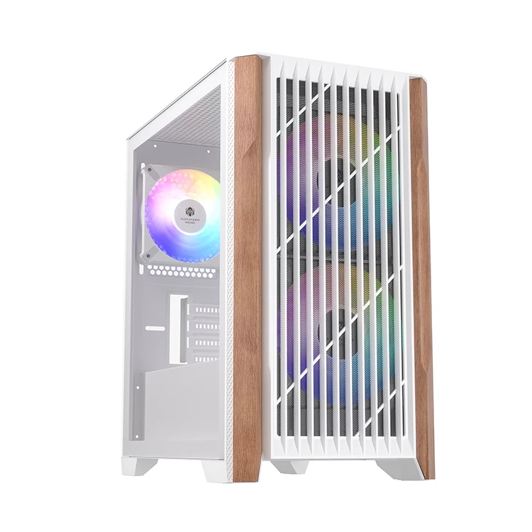 JNP Mid Tower Micro M-atx закаленное стекло для геймеров