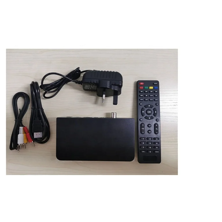 Newest Amlogic android 10.0 Full H.265 4K ANDROID Smart TV BOX DVB T2 Combo OTT