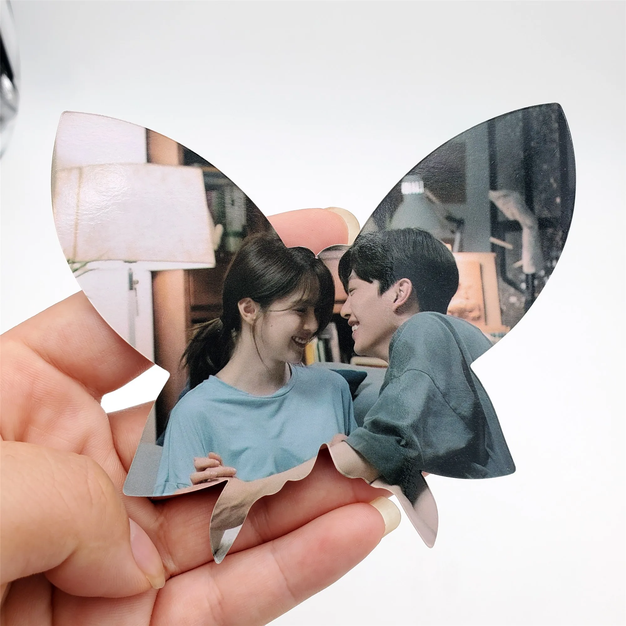 Cheap Price China OEM Special cutting shape die cut super star paper card with coated paper material