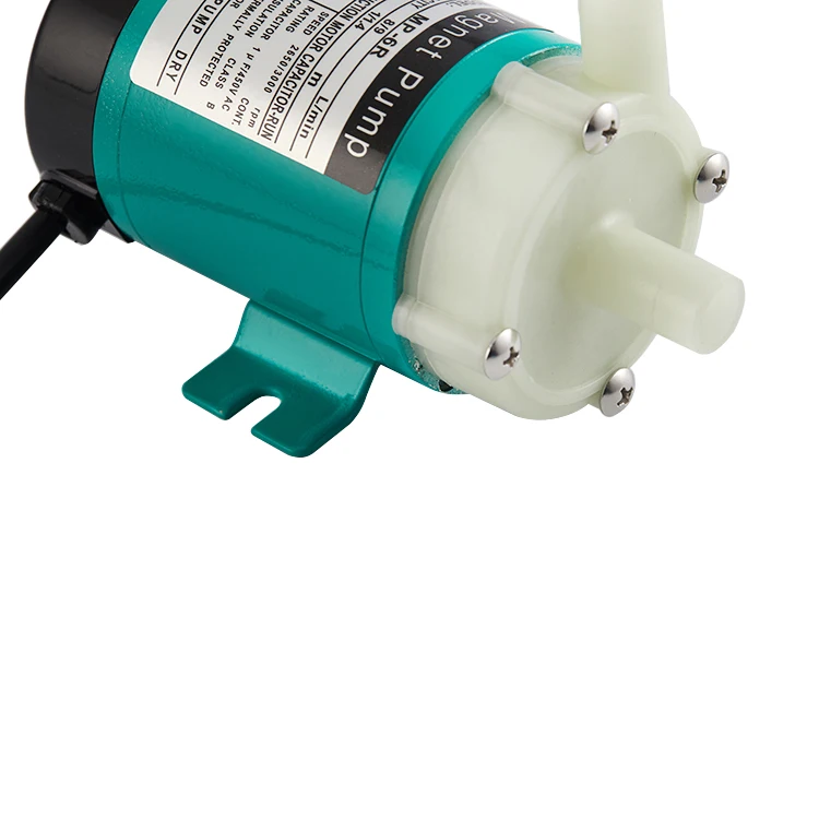220VAC mini magnetic pumps magnet water electric pumps motor low flow chemical transfer pump MP-6R Pvdf Chemical resistance