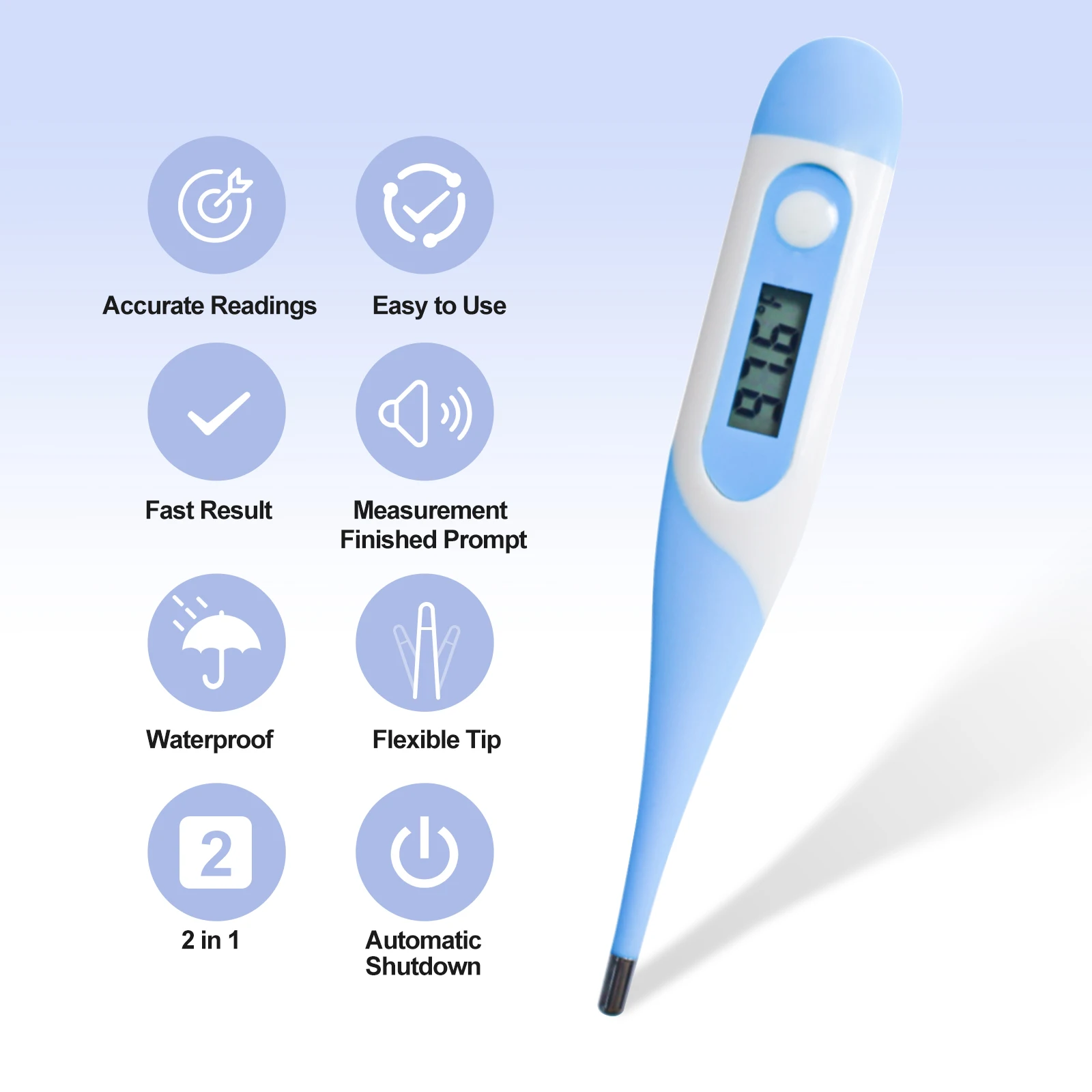 CONTEC T15S VET Portable Digital Veterinary Electronic Thermometer Vet