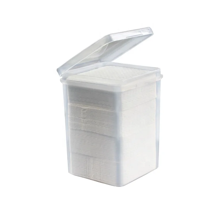 Lint free eyelash extension glue remover wipes customized cotton Lash Glue wipe