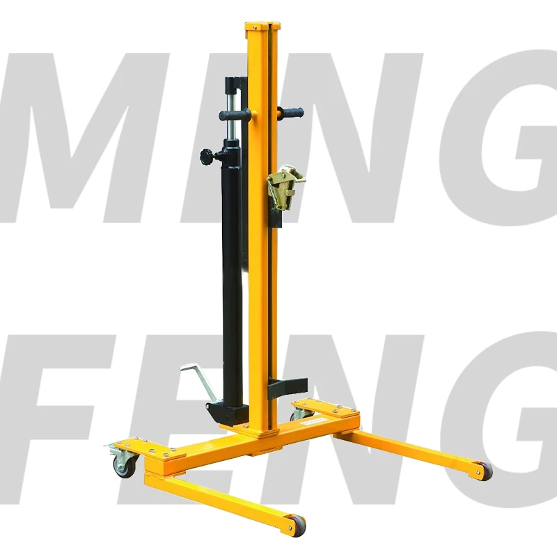 mingfeng 300kg drum handing equipment hydraulic lifting drum handler