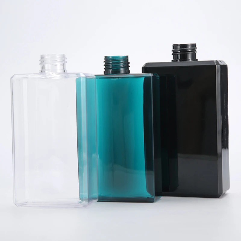 280ml Petg Square Bath Oil Factory Price Hotel Use Foaming Hand Soap  Shampoo Shower Gel Conditioner Bottle