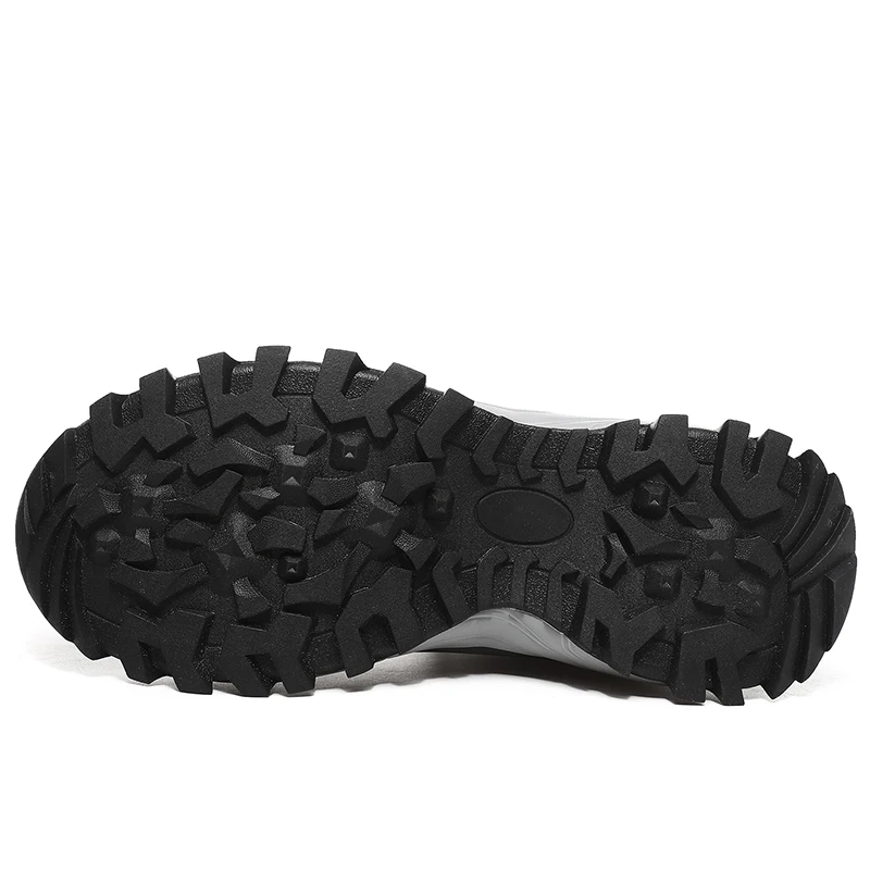 winter large size cotton shoes men snow boots walking tooling shoes outdoor traveling hiking boots