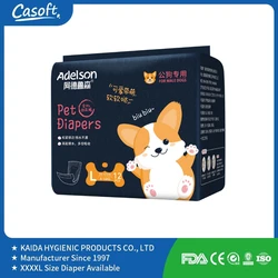 High Quality Pet Cat 60x90 Male Disposable Pack 50 Dog Diaper