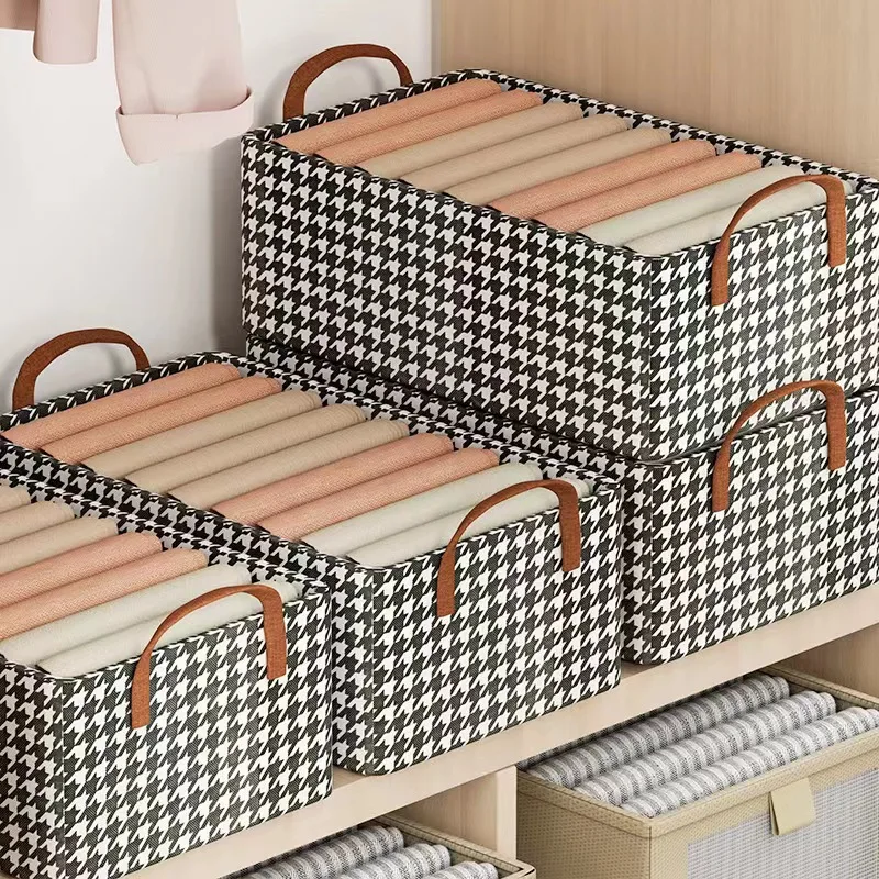 Wholesale High Quality Collapsible Clothing Storage Boxes Wardrobe Clothing Organization Underwear Storage Containers