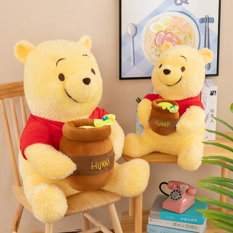 wholesale Soft Cartoon Dolls Plush Bear Toys Winny Plush Toy Animal Stuffed Plush bear Pig Tiger Donkey Animation Plush Toys