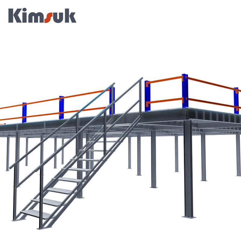 Heavy duty industrial storage warehouse racks pallet racking systems attic loft mezzanine floor platforms