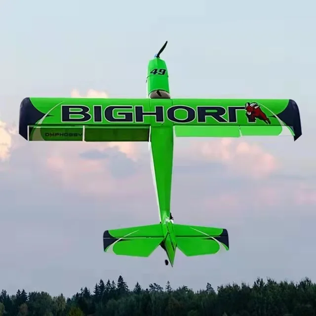 OMPHOBBY BIGHORN RC самолет Balsa модель наружного самолета с фиксированным крылом Тип ARF Поддержка 3D полета