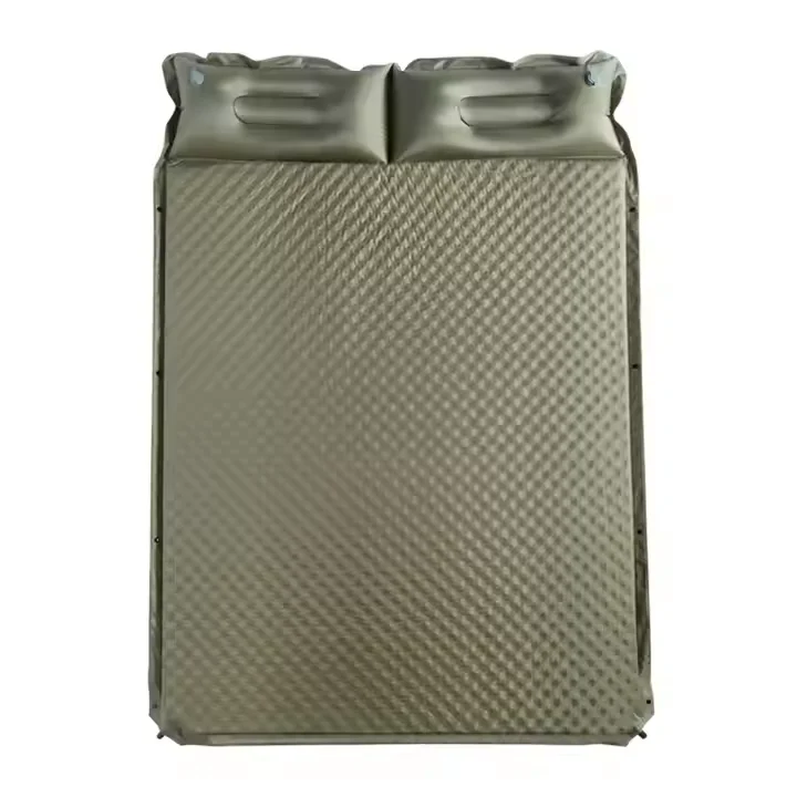 PoeticExist Camping Mat Moistureproof Sleeping Mattress Outdoor Double Splicing Automatic Inflatable Mat Inflatable Bed
