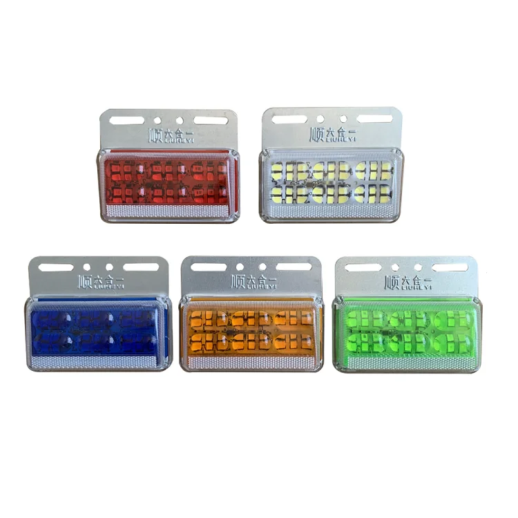led truck 12v rear light car warning strobe led truck side light