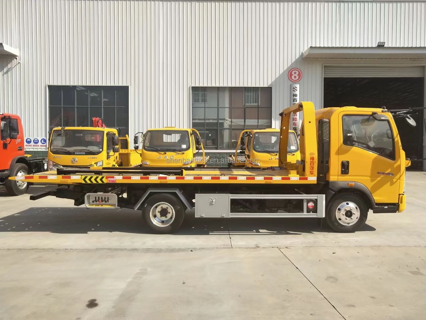SHENBAI Новый 4-Тонный 5-тонный 6-тонный грузовик для удаления дорожных блоков