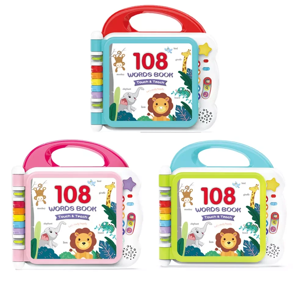 Lering Book Children Tablet Baby Bluetooth Language Learning English Alphabet Machine Interactive Toys for Kids