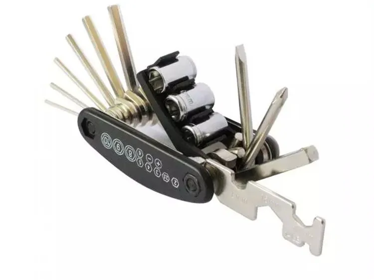 Stainless Steel Outdoor Mountain Bike Multitool Socket Wrench Hand Hardware Sets