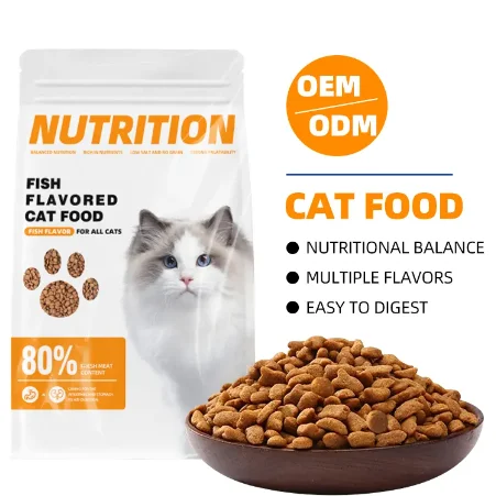 Full Stage Cat And Dog Food OEM ODM  Fresh Meat With Rich Nutrients Grain-Free For Fish Application