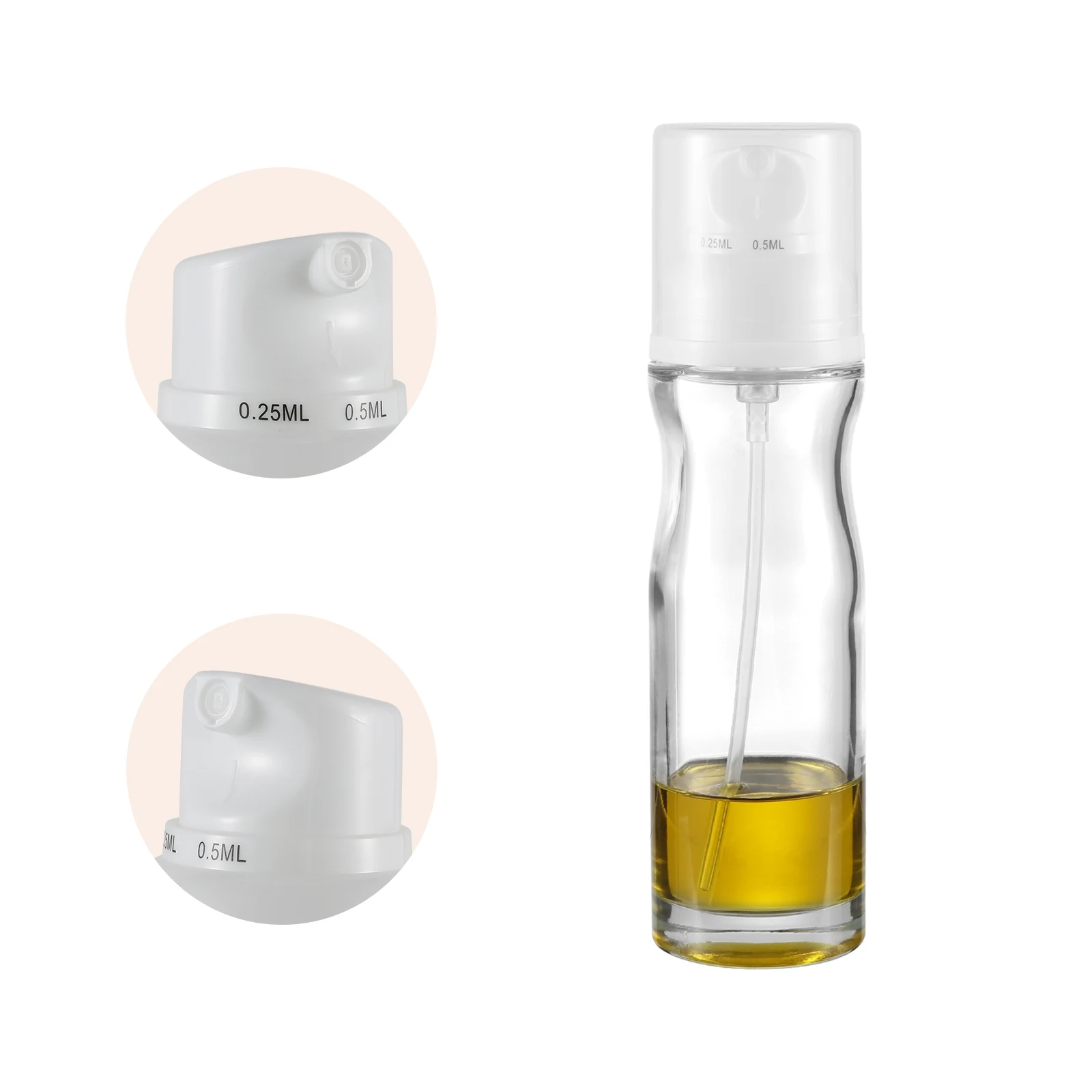 Gama olive oil spray glass  bottle kitchen atomised soy sauce bottle spray air pressure oil bottle in portable BBQ steak