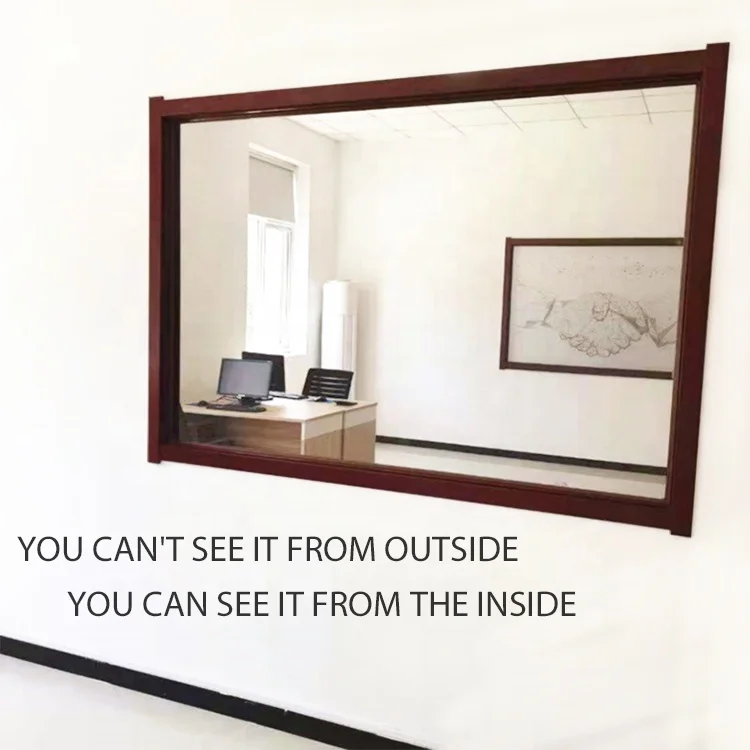 Factory High Quality Price 5mm 8mm10mm12mm  Hot selling mirror glass sheet One-way perspective glass