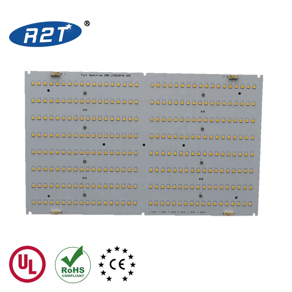 R2T 600W led grow light full spectrum Samsung LM301B quantum panel for indoor garden