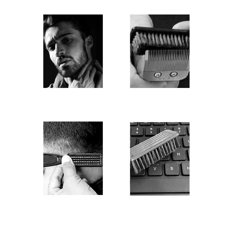 Dust Scrub Plastic Brush For Beard and Hair Cutting for Hair Salon Accessories