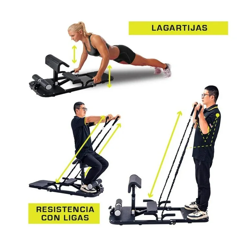 Deep Squat, Hip Thrust, Lunge, Push-Up Complex Exercise Equipment home deportes fitness gym equipment