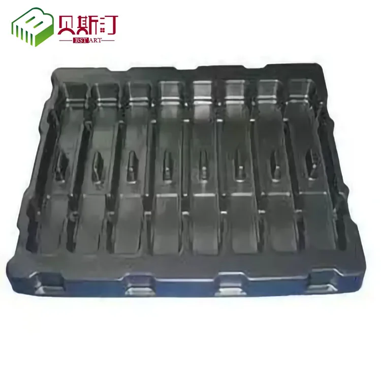 Оптовая продажа термоформовочный большой вакуумный формовочный лоток BST для прорастания черный пластиковый начинающих семян на заказ распродажа