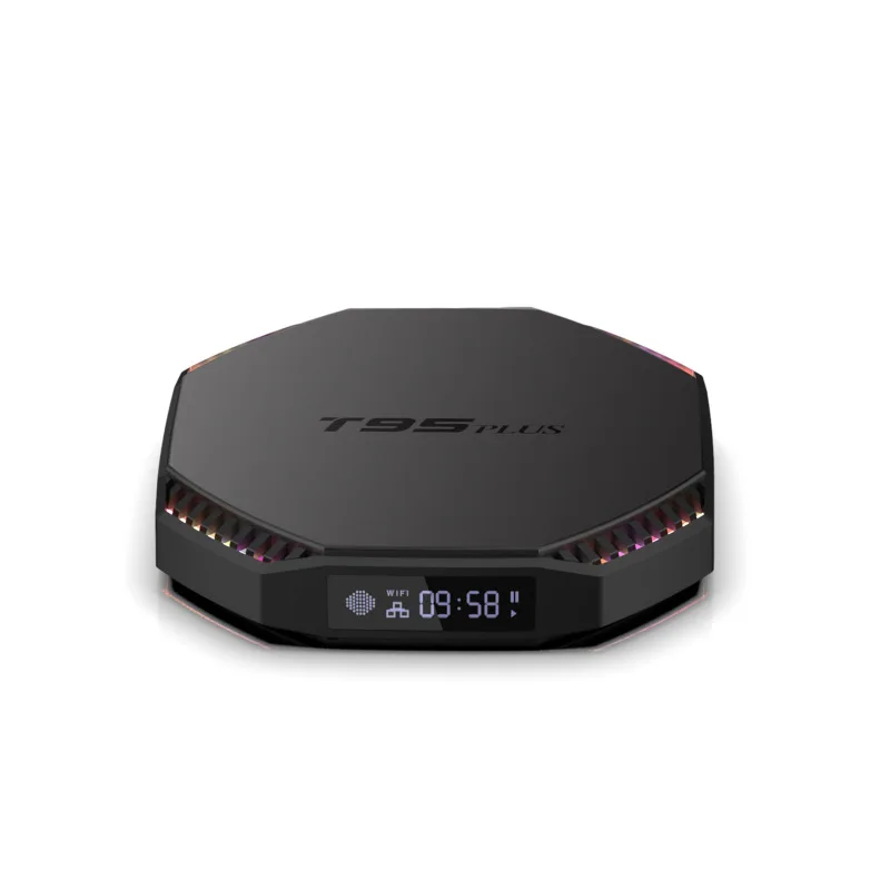 4K internet tv receiver ram rom Android11 iptv set-top box digital free channel 1080p android smart tv box with wifi bt