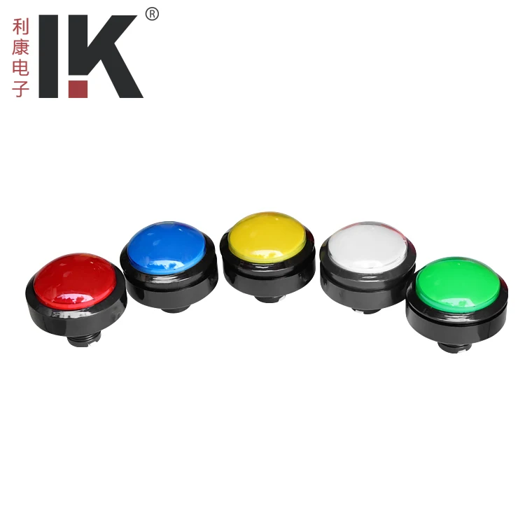 Fight game Round convex button 100mm