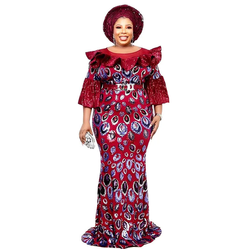 2024 quality luxury sparkle elegant mermaid wedding dress with sleeves for fat women