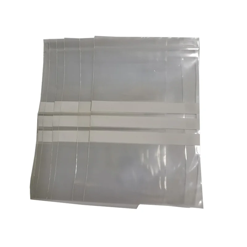 Plastic Ziplock Bag with 3 Writable Blocks f Block Durable Waterproof Resealable Bags for Jewelry, Toys, Industry