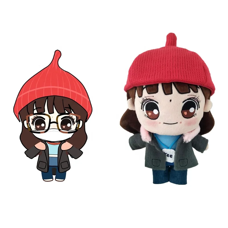 Customization Furry Talking soft toys kids Plush Doll Custom Anime Manga custom made soft toy Plush Doll