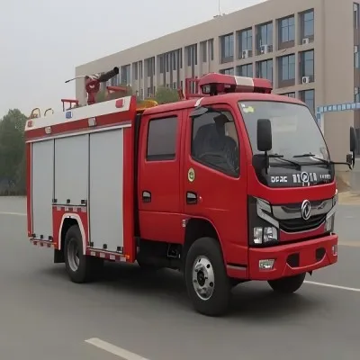 Небольшой резервуар для воды Dongfeng 2 тонны 3 2000л 3000л 2cbm 3cbm пожарный тендер грузовик