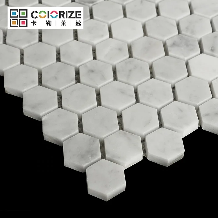  Colorize Wholesale Carrara Marble Mosaic tile