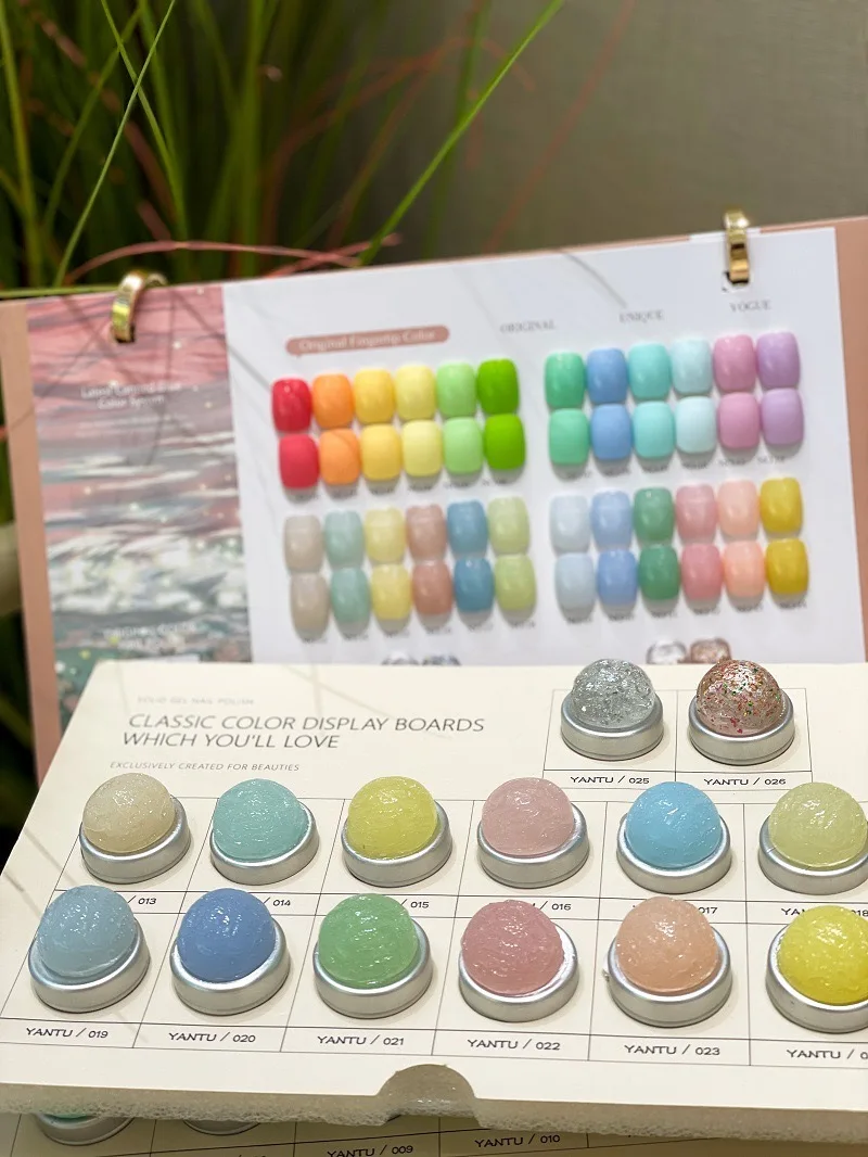 Hot sale Ins Ice Cream Solid Nail Polish UV Gel Polish 26 Colors Gel Set For Nail Art Salon