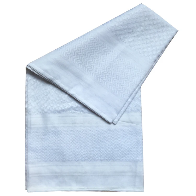 Mens Islamic keffiyeh Arab Prayer Scarf Checked Traditional Costumes Muslim Turban Hijab