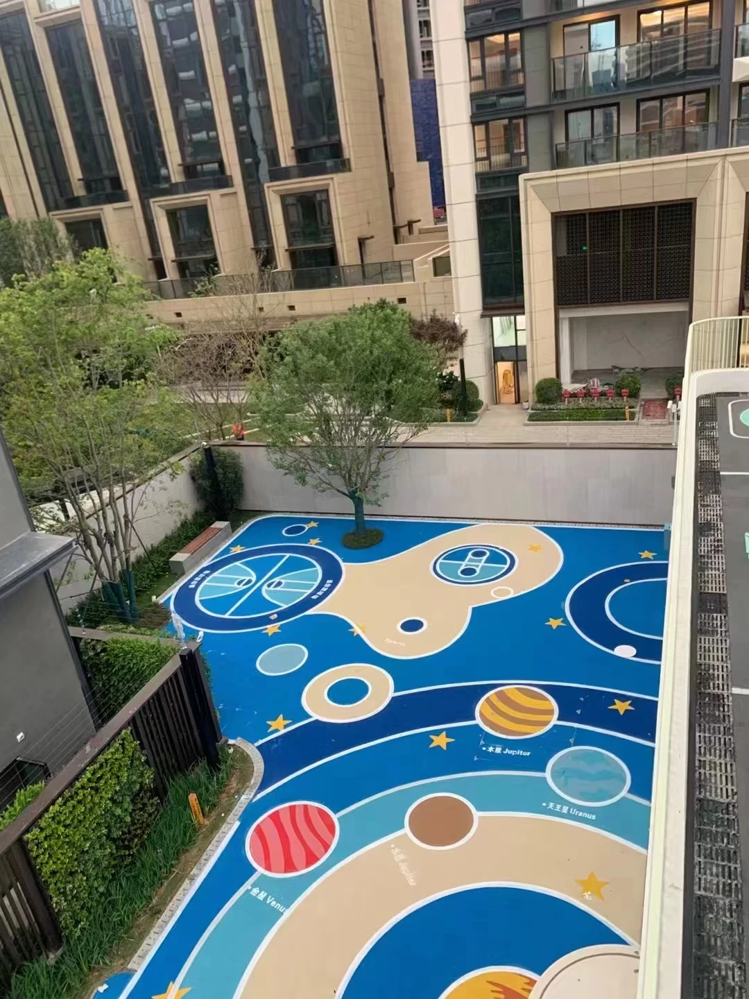 Athletic Pickleball Court Acrylic Sport System Synthetic Sports Court Surface Multi Sport Court Flooring