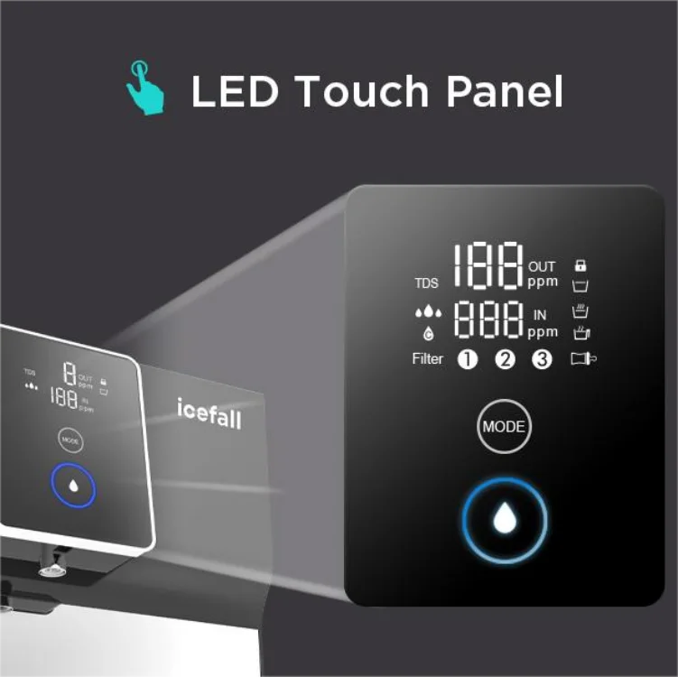 New arrival home reverse osmosis system countertop ro best direct drink wifi water purifier factory