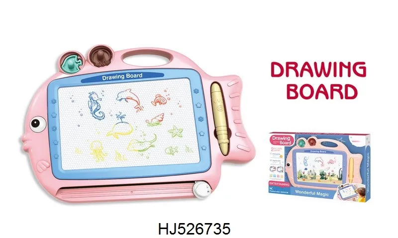educational toys Doodle learning slate magnetic professional children portable drawing board for adults