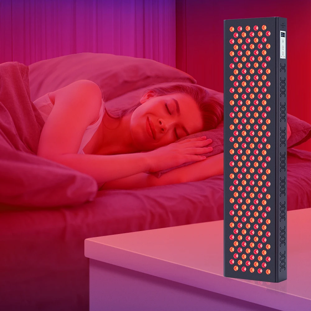 SAIDI Salon Beauty LED Infrared Light Therapy Lamps Dual Chip 810nm 830nm 850nm 660nm 630nm Light Therapy Panel