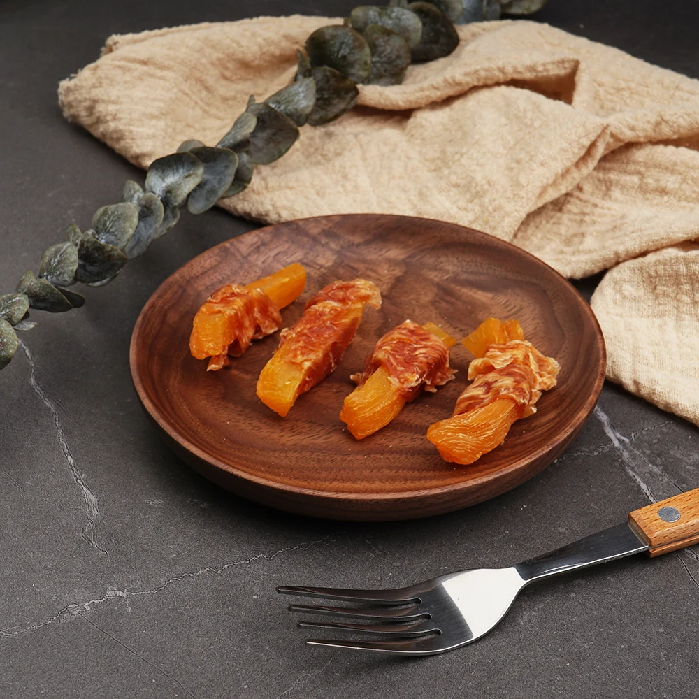 China Premium Pet Treats chicken/duck wrapped sweet potatoes dried premium food for dogs