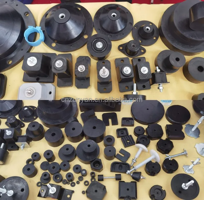 OEM Factory Customize Reliable Damping Capacity Rubber Vibration Isolation Cushion for Shock Absorption Mini Split Rubber Feet